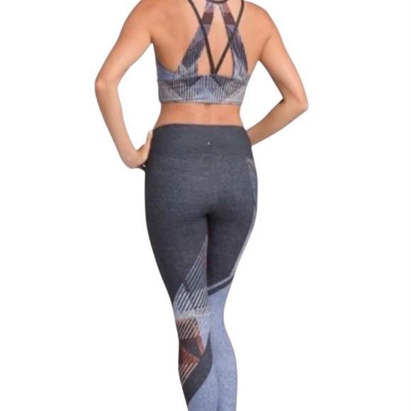 prAna Pillar Printed Legging - Women's, Blue Sangria Size S - Picture 2 of 11